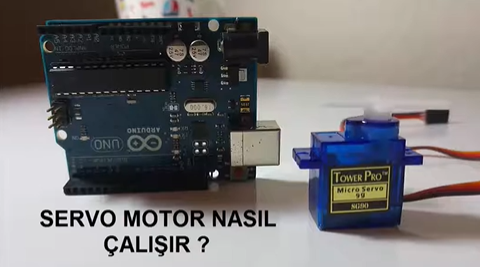 Arduino ile Servo Motor Kontrolü Nasıl Yapılır ?